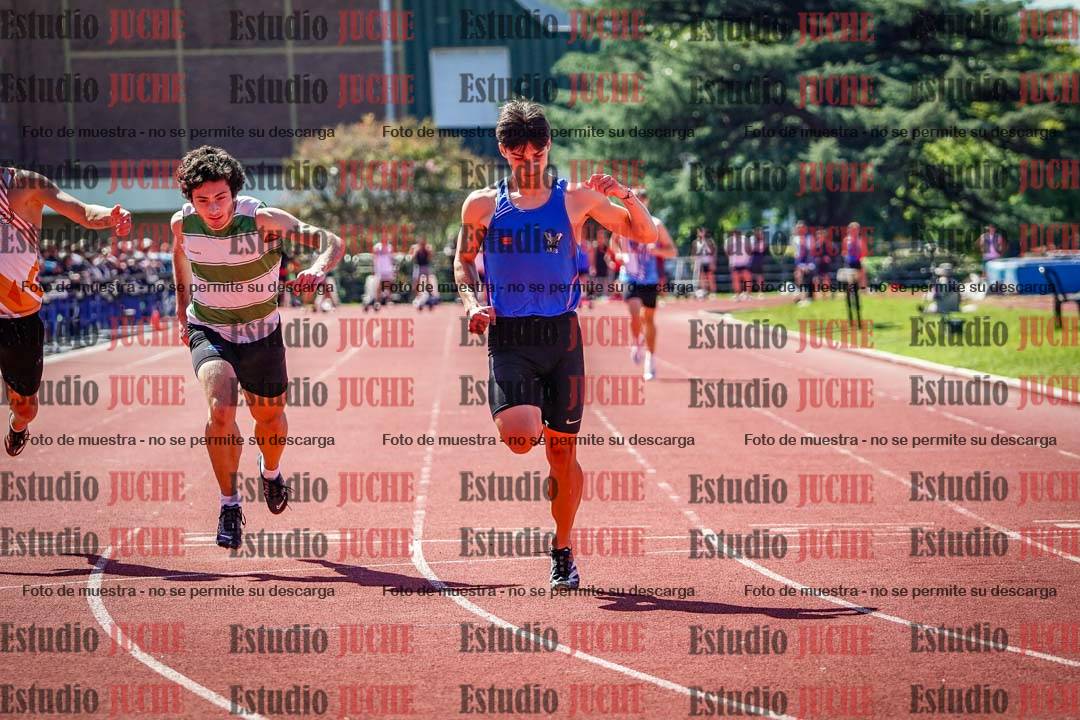Fotos de los 100 m de varones