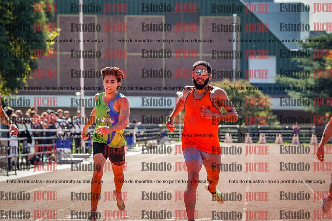 Fotos de los 200 m llanos de varones