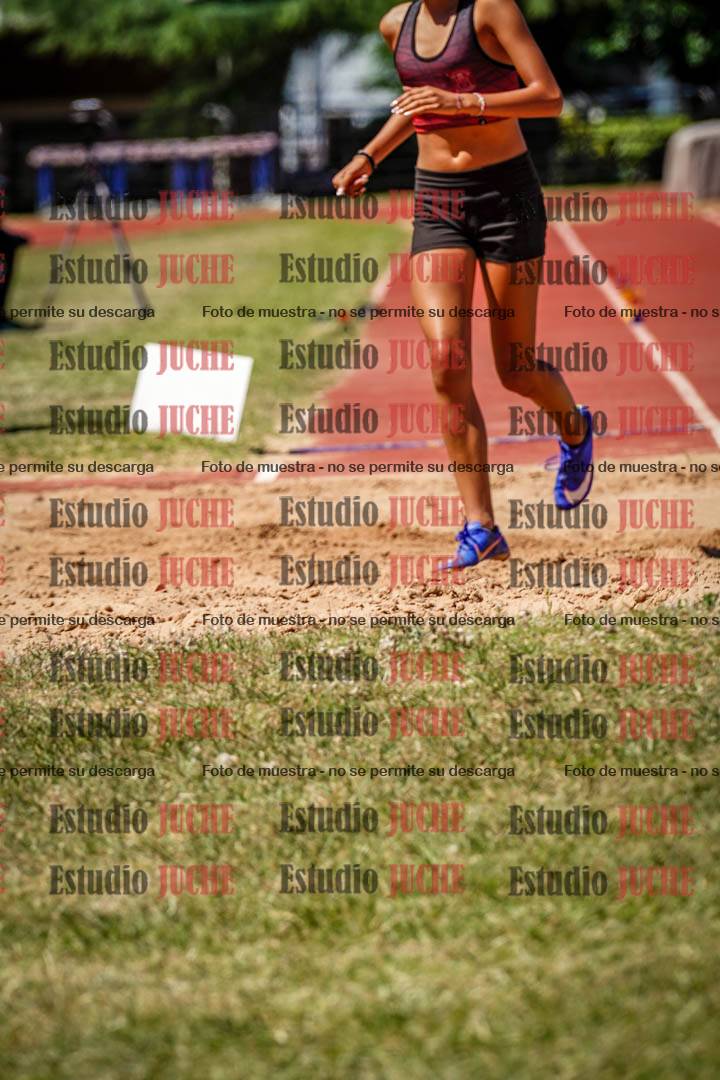 Fotos del salto en largo de mujeres - U14