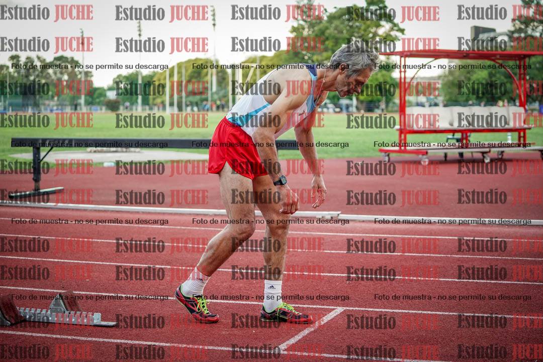 Fotos de los 400 m llanos de varones