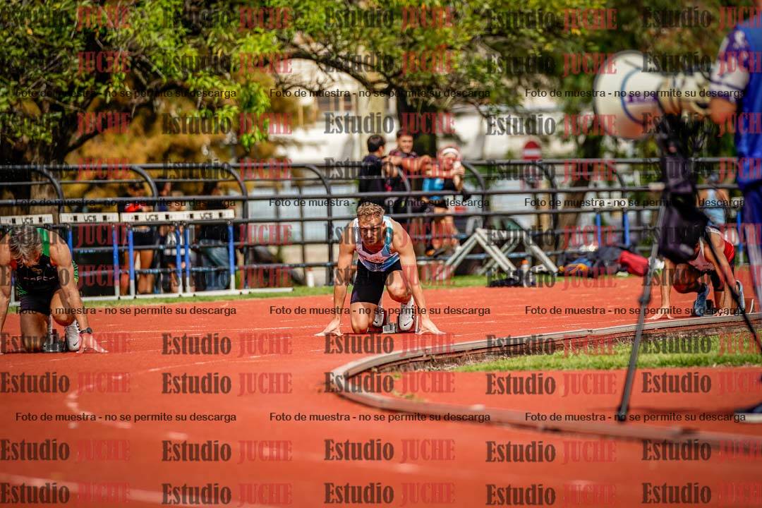 Fotos de los 200 m de varones