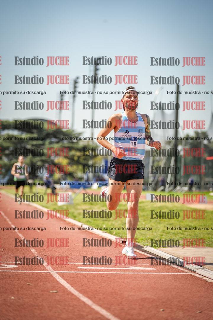 Fotos de los 1500 m llanos de varones