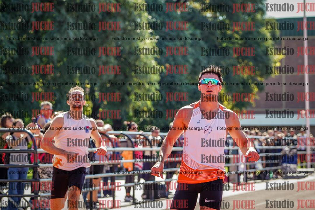 Fotos de los 200 m llanos de varones