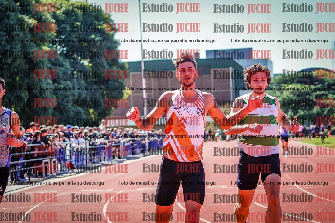 Fotos de los 100 m de varones