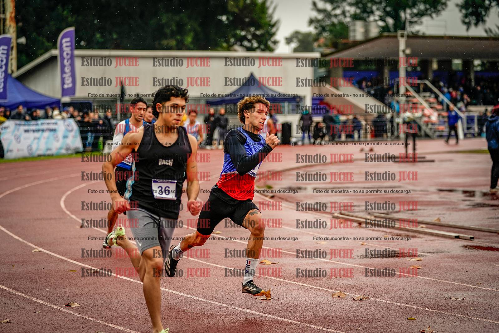 Fotos de los 400 m de varones