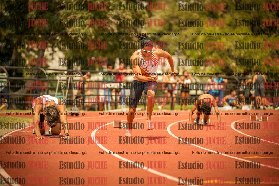 Fotos de los 200 m llanos de varones