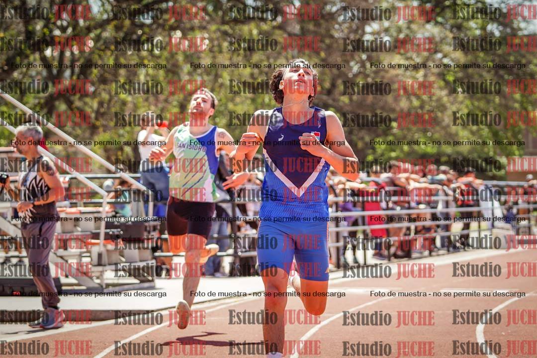 Fotos de los 200 m llanos de varones