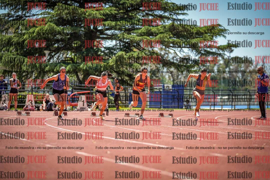 Fotos de los 100 m llanos de mujeres