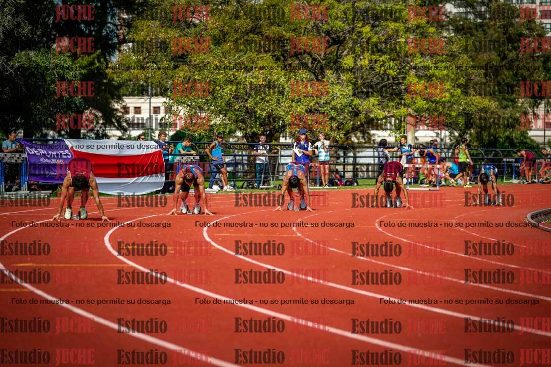 Fotos de los 200 m llanos de varones