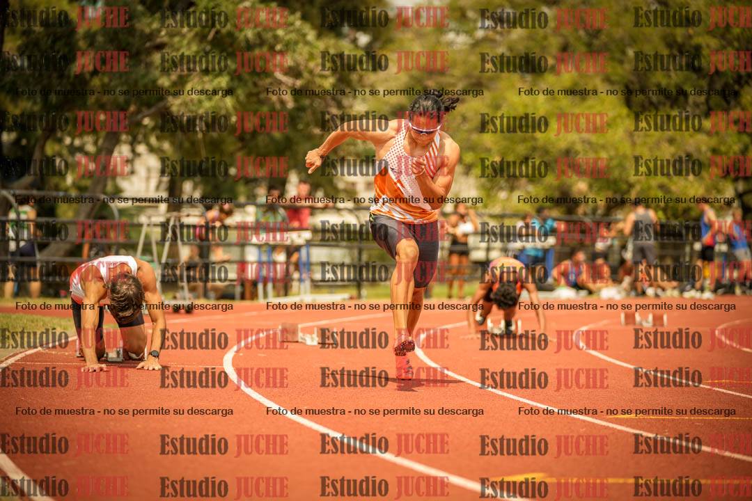 Fotos de los 200 m llanos de varones