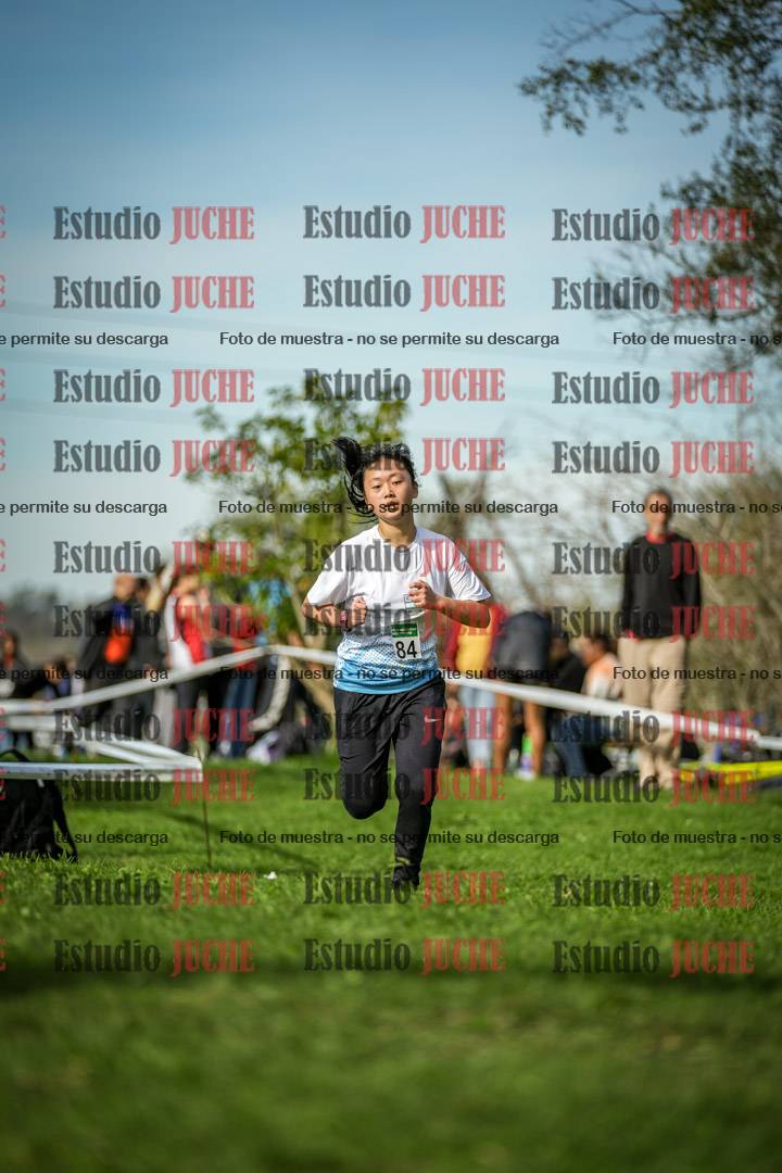 Fotos de la llegada del cross de 2000 m