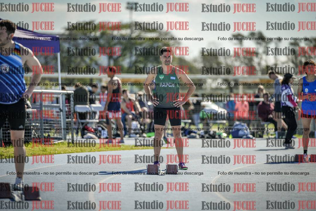 Fotos de los 400 m llanos de varones