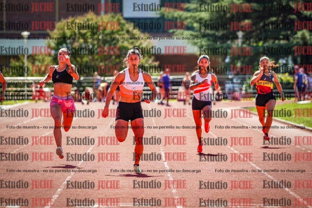 Fotos de los 100 m llanos de mujeres