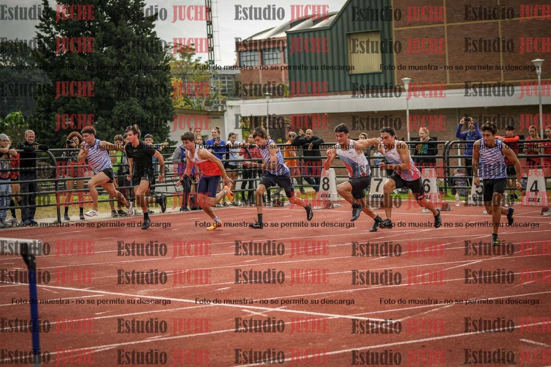 Fotos de los 110 m con vallas de varones - FINAL