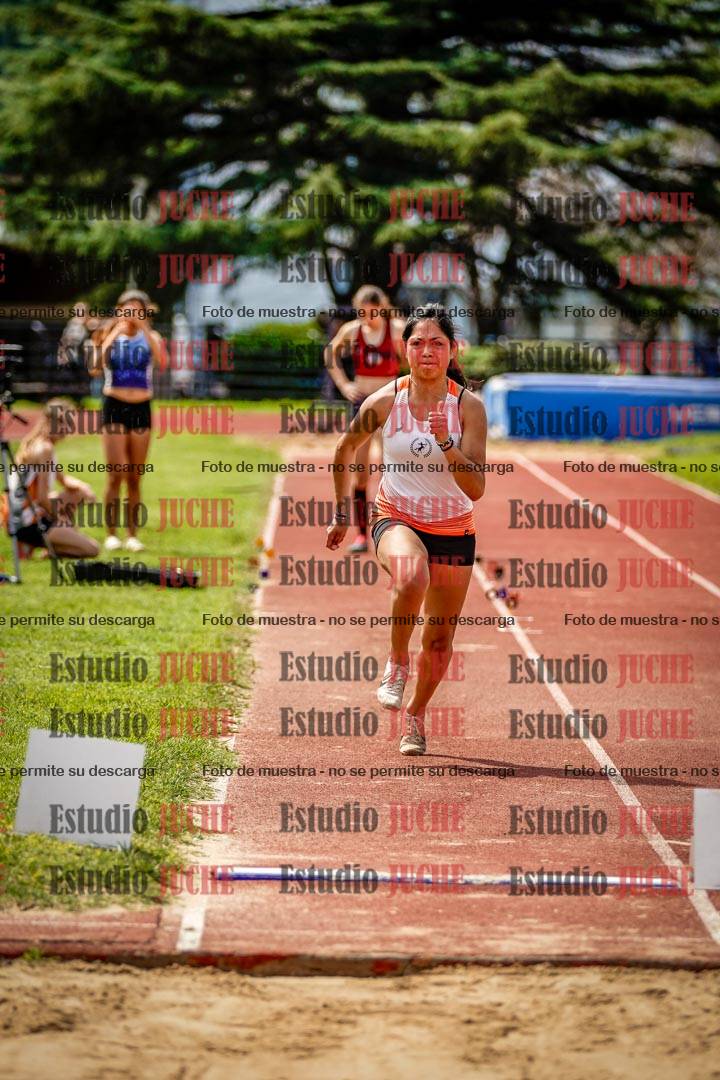 Fotos del salto en largo de mujeres