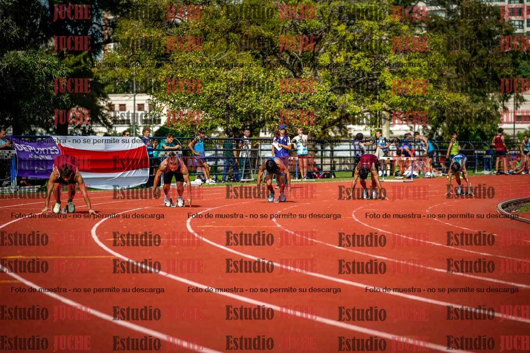 Fotos de los 200 m llanos de varones