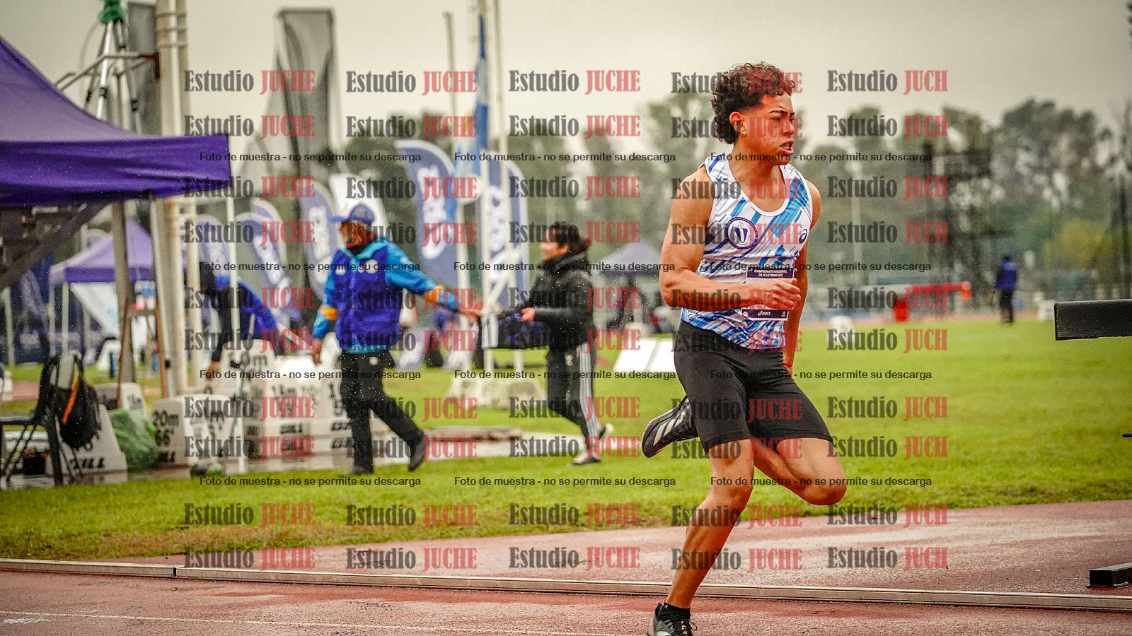 Fotos de los 400 m de varones