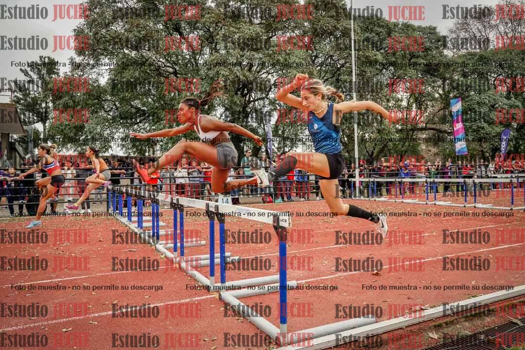 Fotos de los 100 m con vallas de mujeres - FINAL