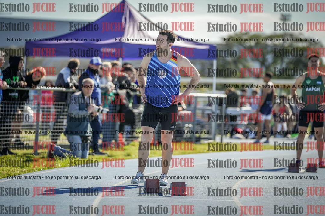 Fotos de los 400 m llanos de varones