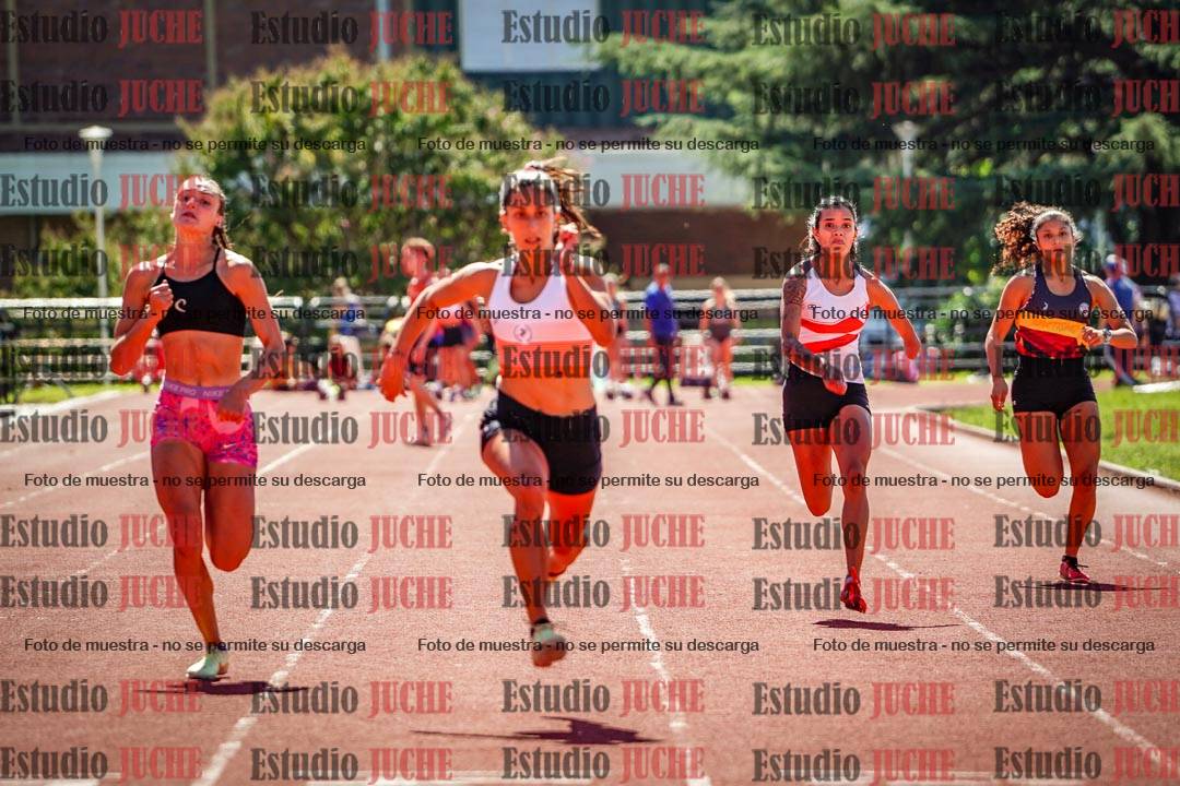 Fotos de los 100 m llanos de mujeres