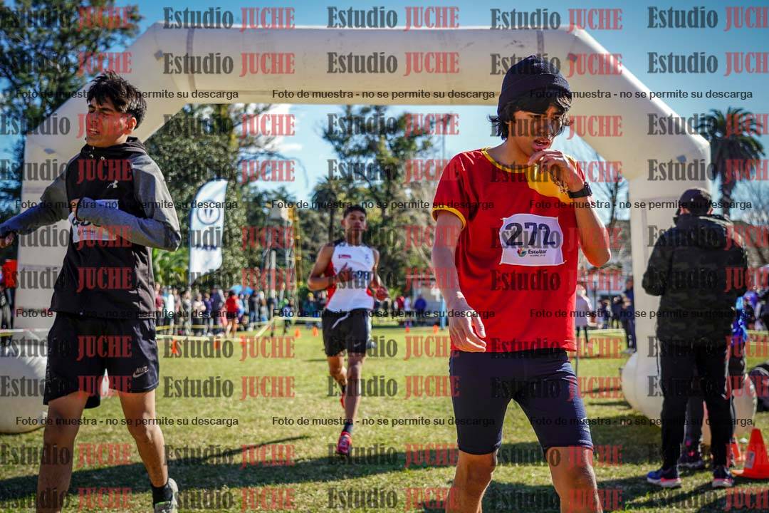Fotos de la llegada del cross de 2000 m