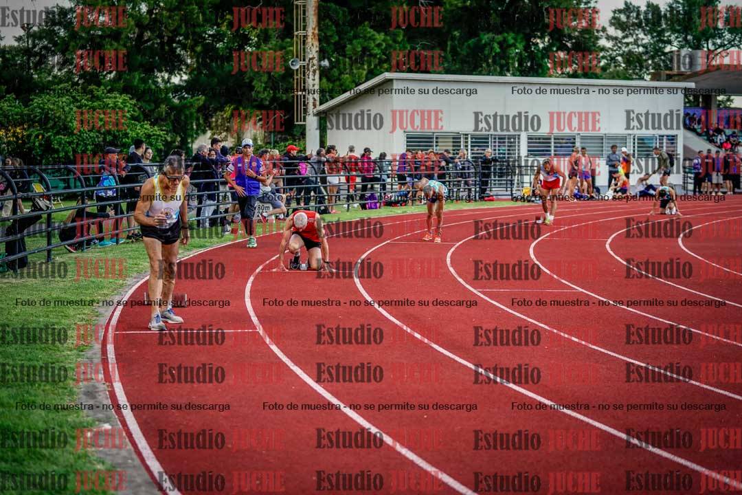Fotos de los 400 m llanos de varones