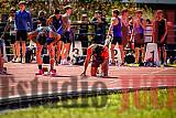 Fotos de los 100 m de varones