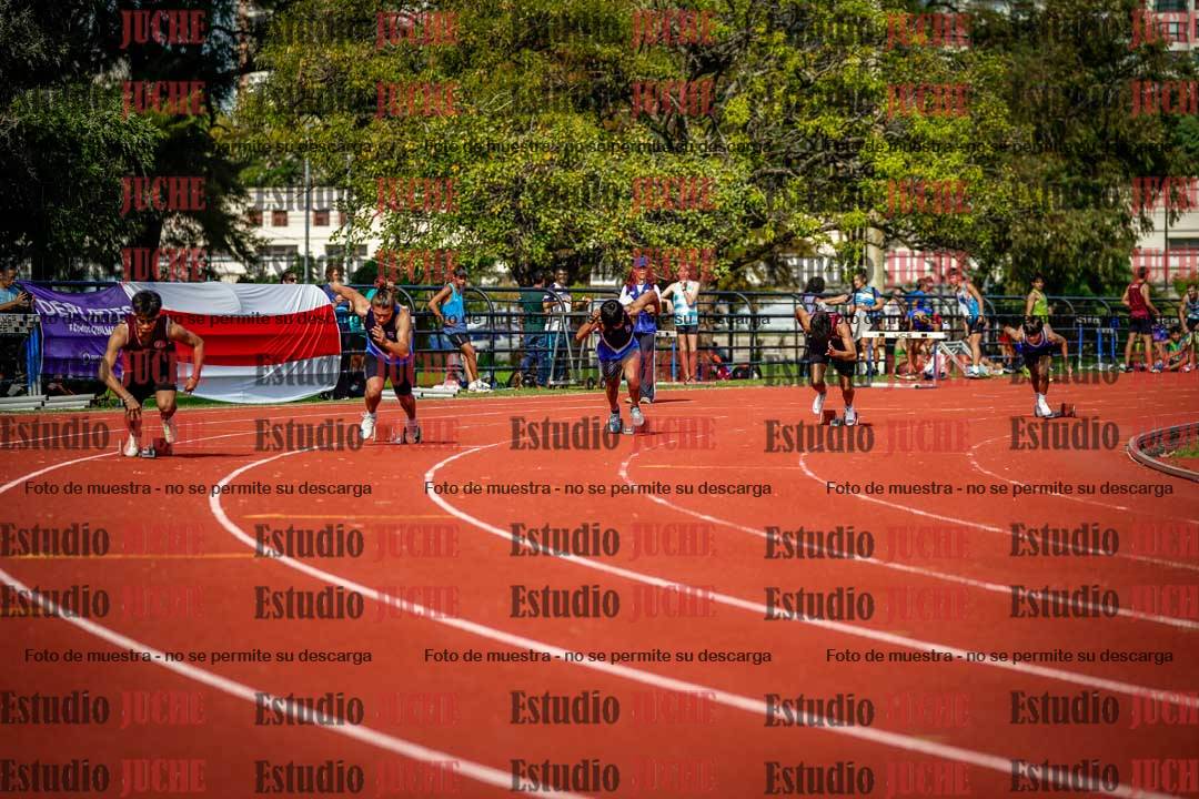 Fotos de los 200 m llanos de varones