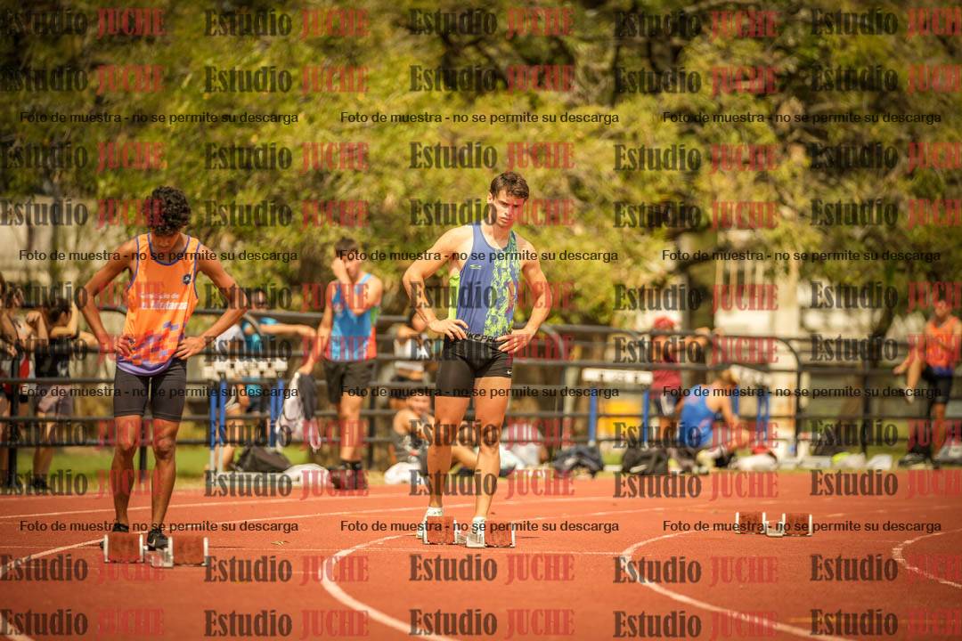 Fotos de los 200 m llanos de varones