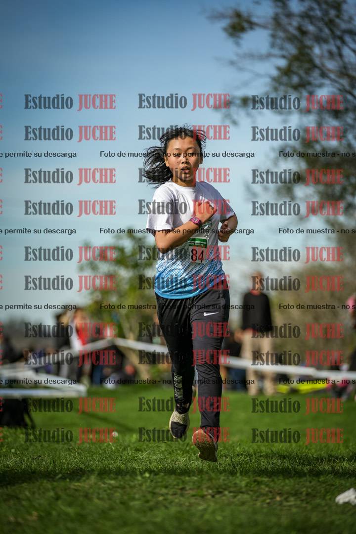 Fotos de la llegada del cross de 2000 m