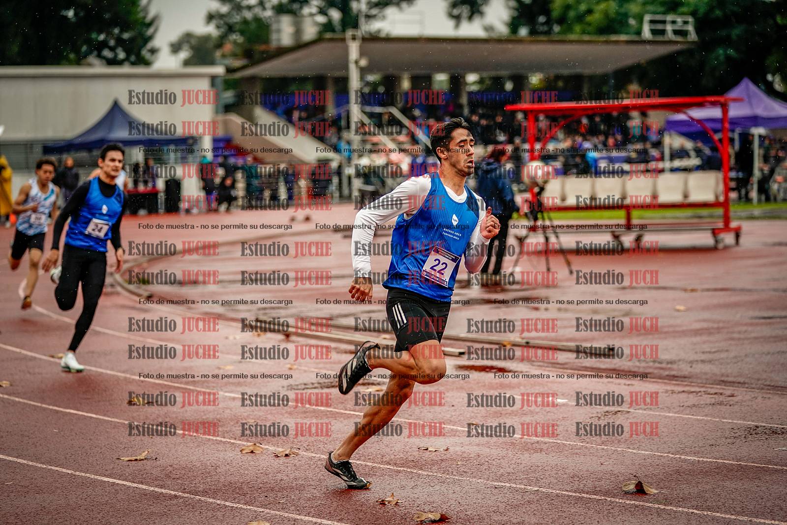 Fotos de los 400 m de varones