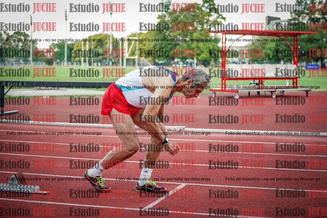 Fotos de los 400 m llanos de varones