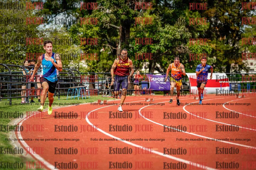 Fotos de los 200 m de varones