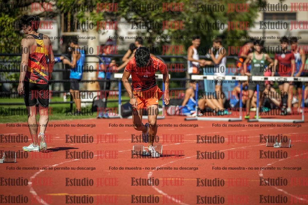 Fotos de los 200 m llanos de varones