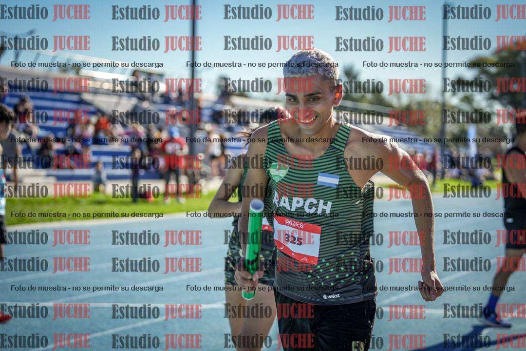 Fotos durante los relevos