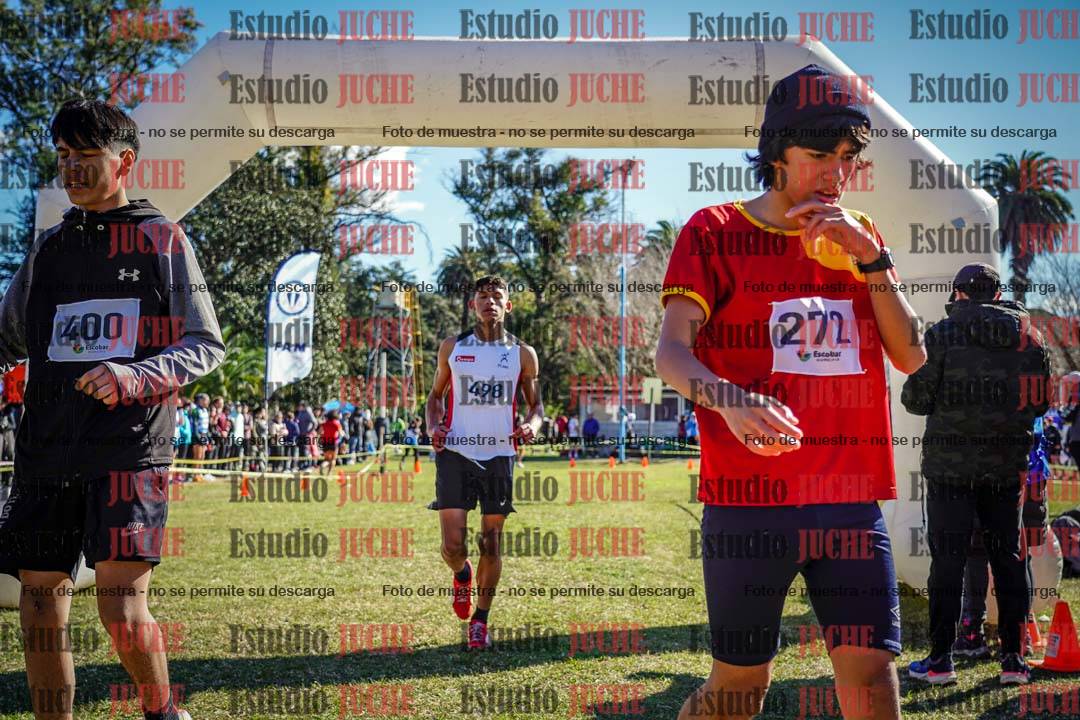Fotos de la llegada del cross de 2000 m