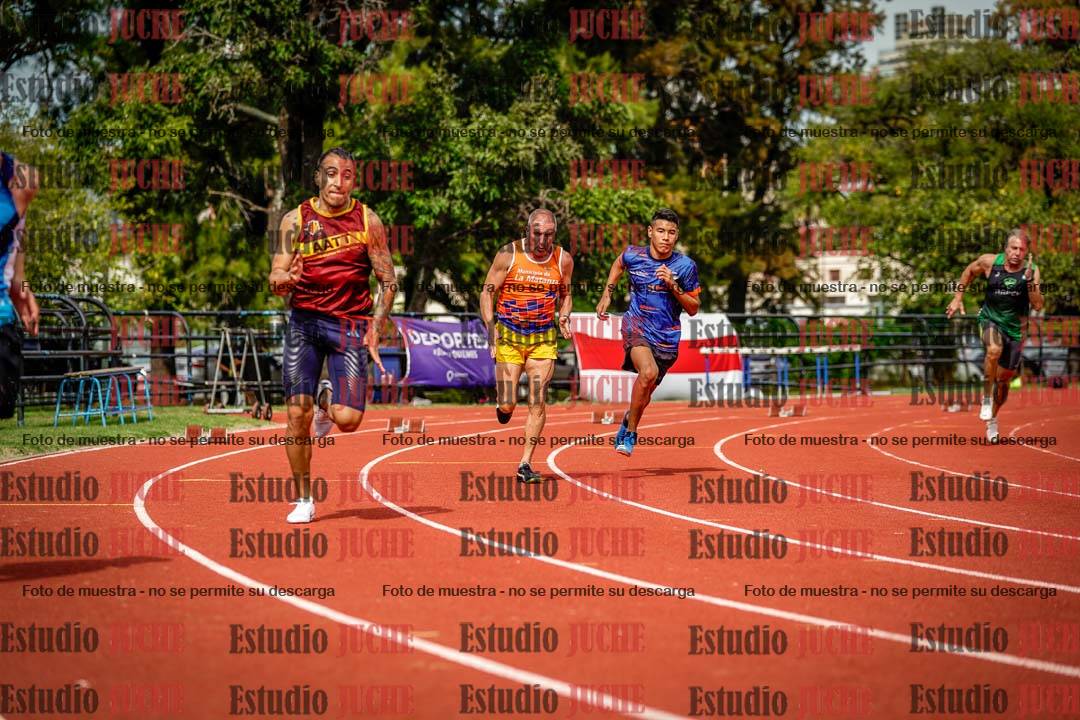 Fotos de los 200 m de varones
