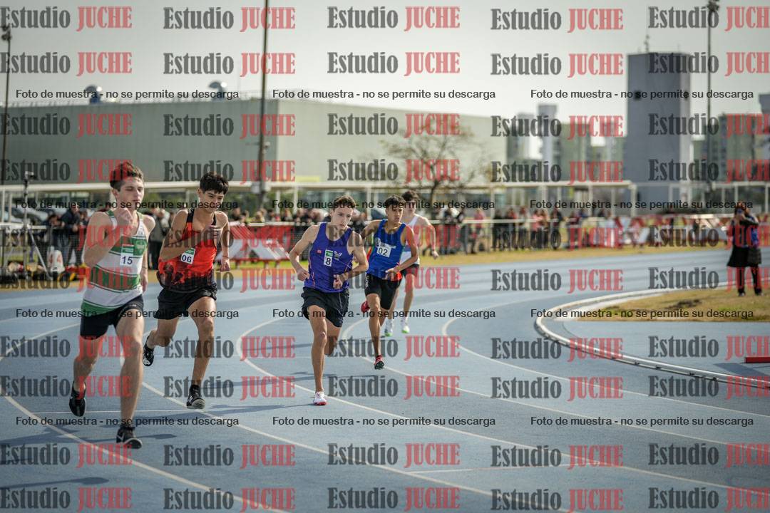 Fotos de los 800 m llanos de varones