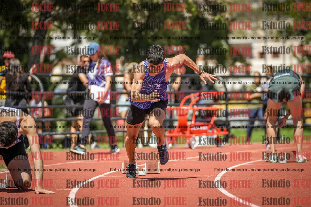 Fotos de los 200 m llanos de varones