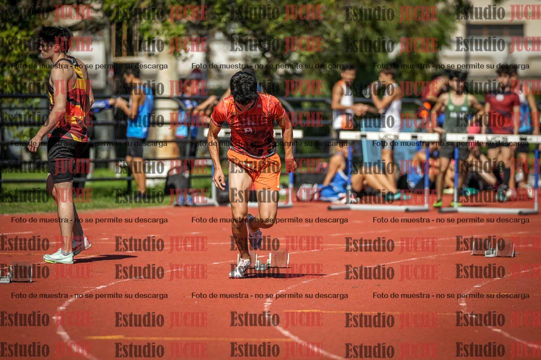 Fotos de los 200 m llanos de varones