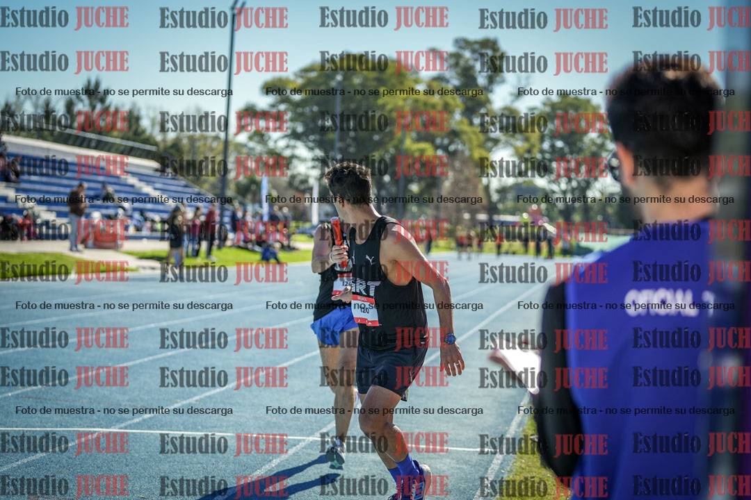 Fotos durante los relevos