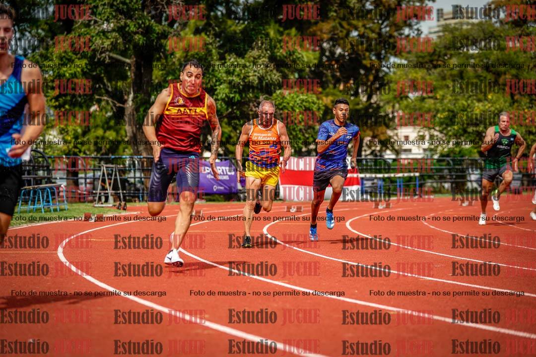 Fotos de los 200 m de varones