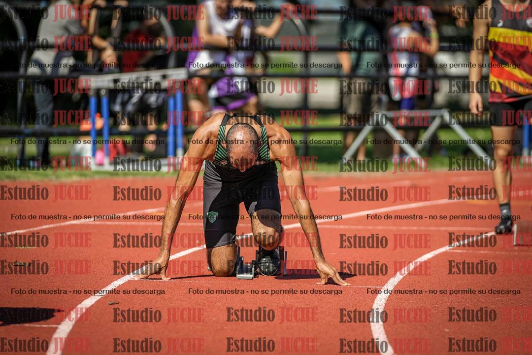 Fotos de los 200 m llanos de varones