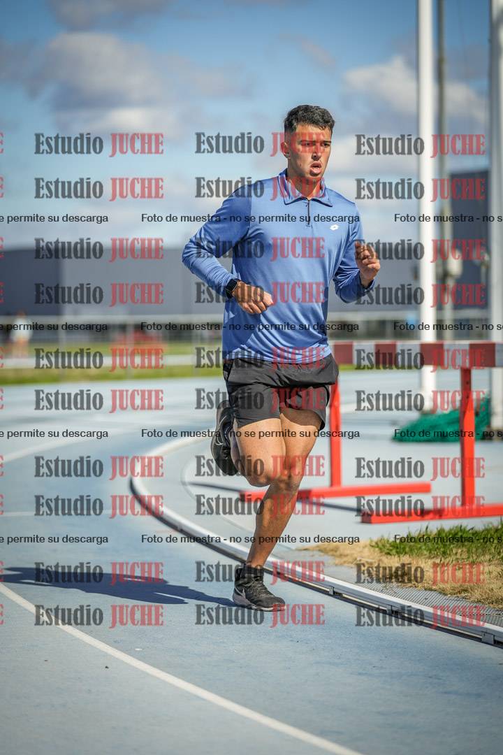 Fotos de los 1500 m llanos de varones - decatlón 10