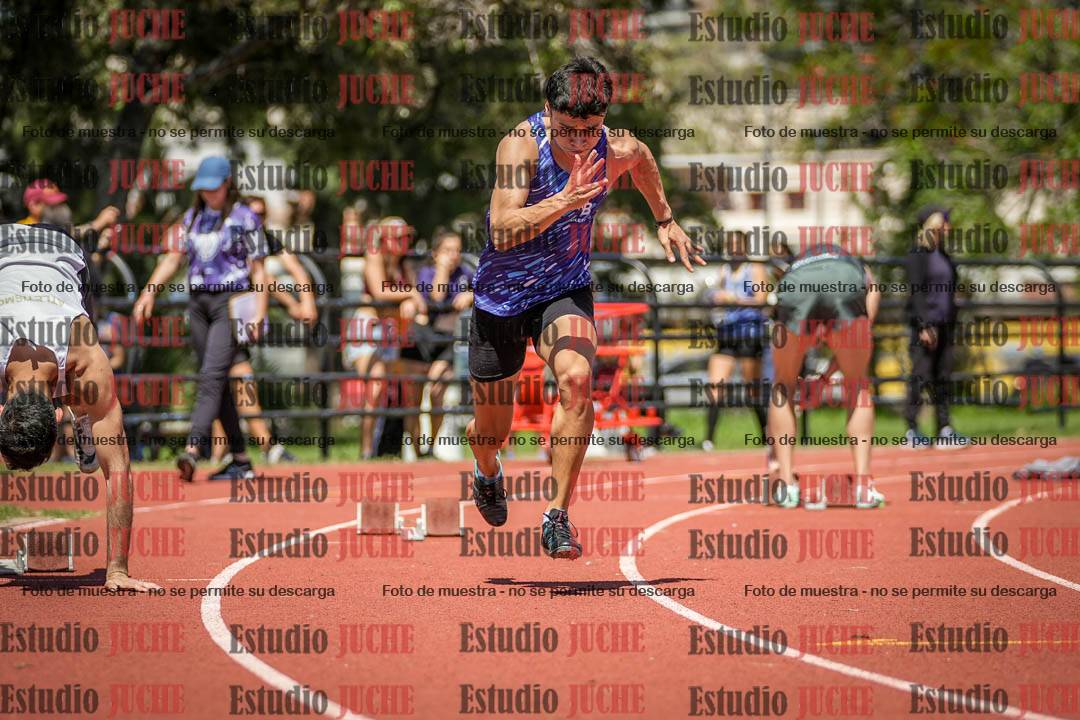 Fotos de los 200 m llanos de varones