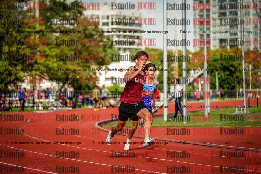 Fotos de los 200 m llanos de varones