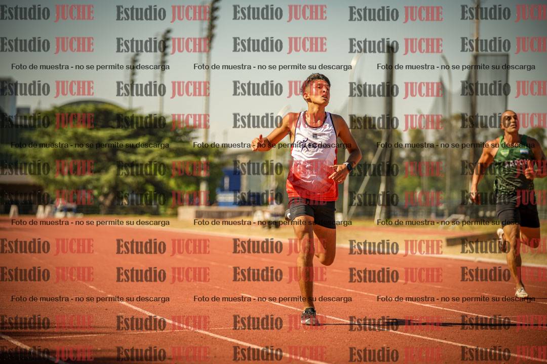 Fotos de los 200 m llanos de varones