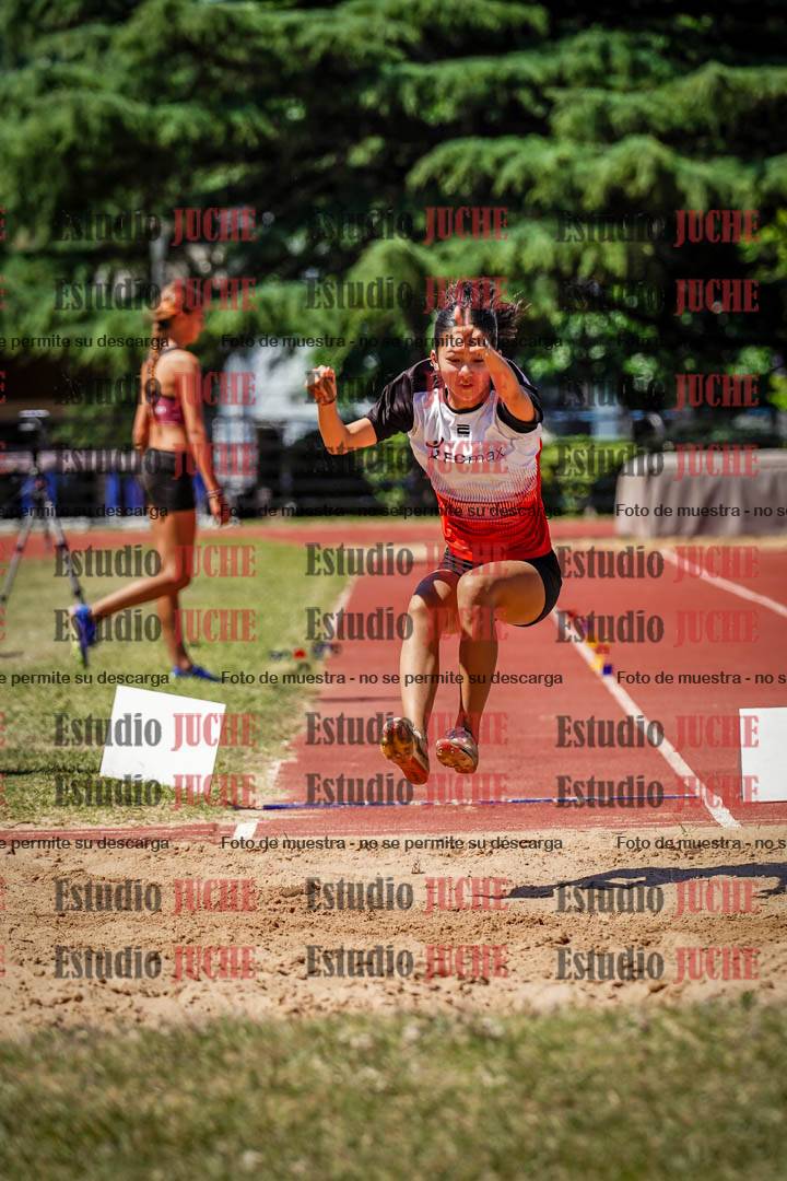 Fotos del salto en largo de mujeres - U14