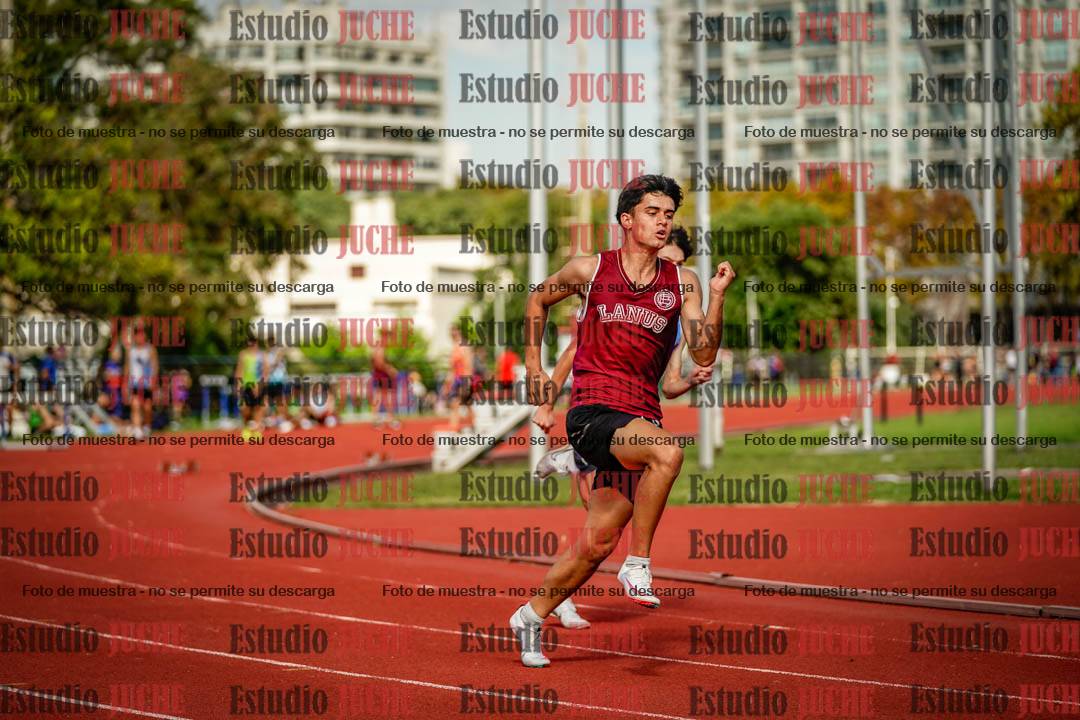 Fotos de los 200 m llanos de varones