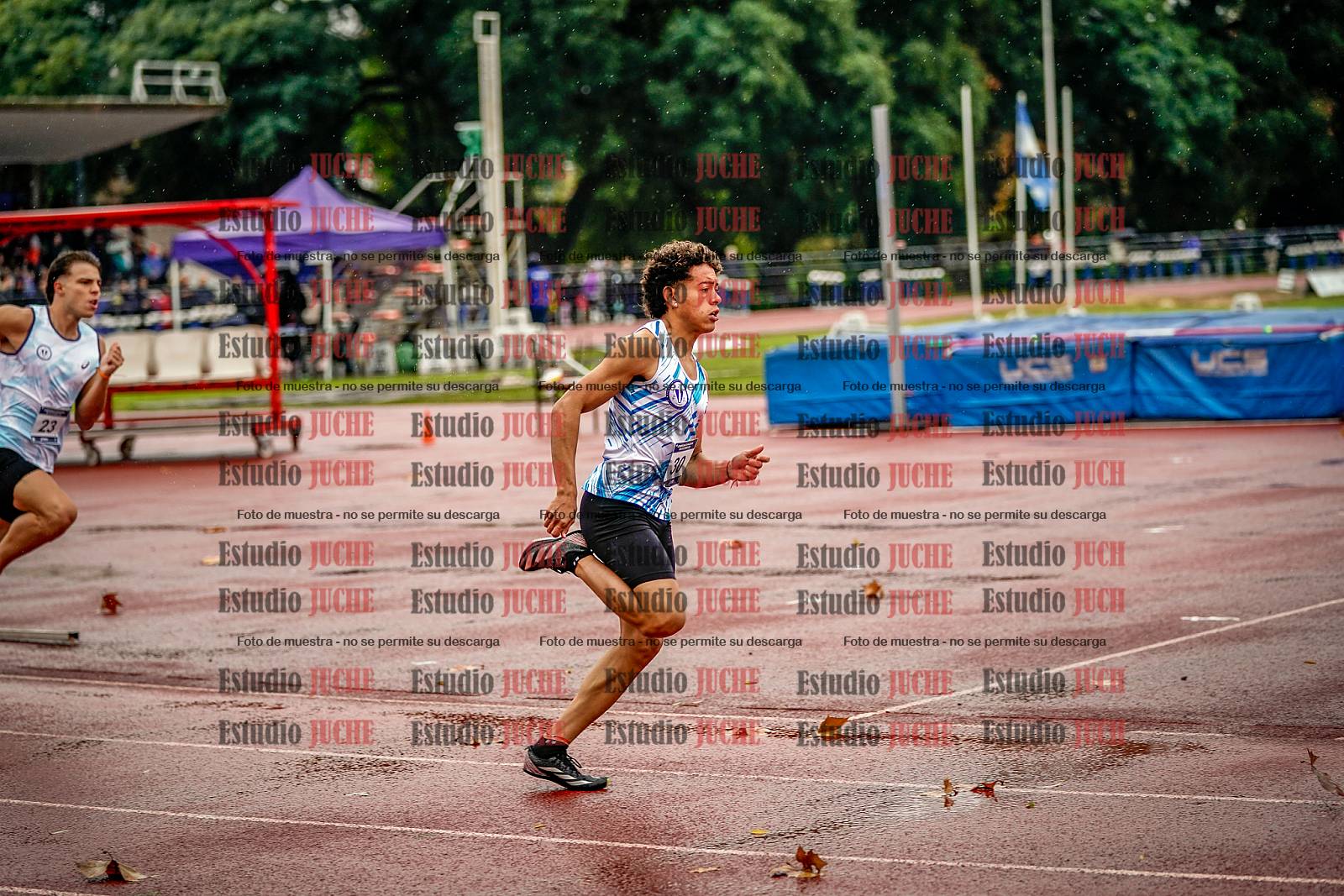 Fotos de los 400 m de varones